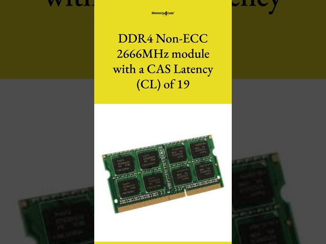 Vídeo relacionado con SK Hynix 8GB 2666MHz HMA81GS6JJR8N-VK Sodimm Memory Module