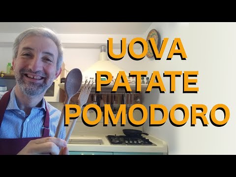 Uova patate pomodoro