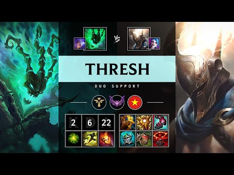 Thresh Support vs Pantheon - VN Master Patch 25.17