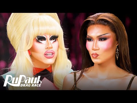 The Pit Stop S16 E04 🏁 Trixie Mattel & Kahmora Hall Are Giving Cher! | RuPaul’s Drag Race S16