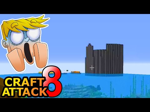 Wir reißen Trymacs Basalt-Infernoturm wieder ab! - Minecraft Craft Attack 8 #35