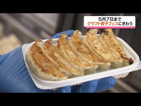 El festival de gyoza artesanal está lleno de gente en Hiroshima