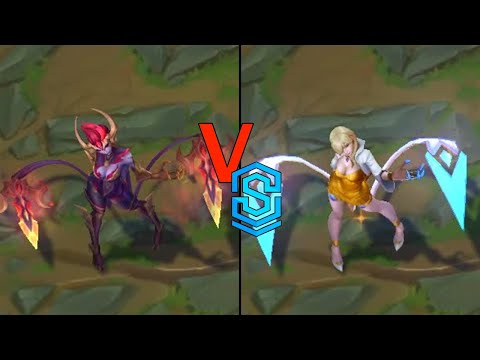 Nightbringer Evelynn VS Prestige K/DA Evelynn
