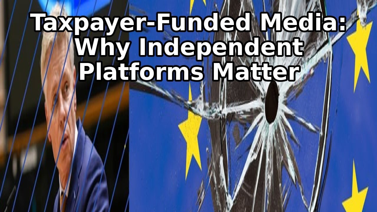 Taxpayer-Funded Media: Why Independent Platforms Matter | Rob Roos