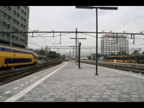 Time lapse of Amsterdam Central Station..