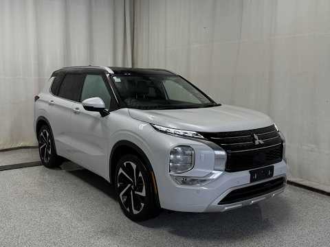 2024 Mitsubishi Outlander in White for sale at Park Mazda in Sherwood Park, AB
