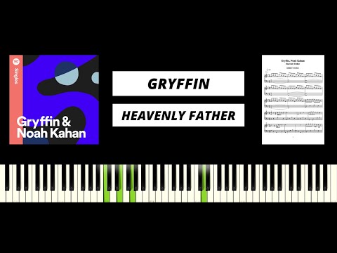 Gryffin feat. Noah Kahan - Heavenly Father (Piano Tutorial & Cover)
