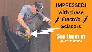 REVIEW & DEMO: Cordless Electric Scissors by Antiv Tools