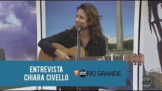 Chiara Civello - SBT Rio Grande (19/05/17)