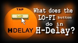 Video thumbnail for Waves H-Delay LO-FI button in ISOLATION by Andrei Martinez Agras