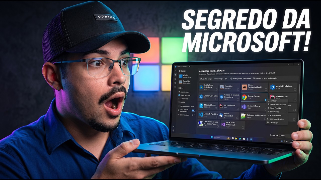 Como Instalar TUDO no PC Novo com em poucos Clique (Oficial Microsoft)