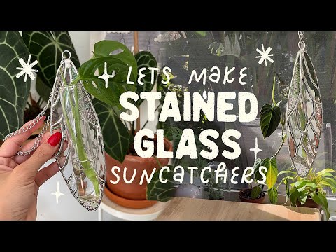 let's make stained glass suncatchers ✨