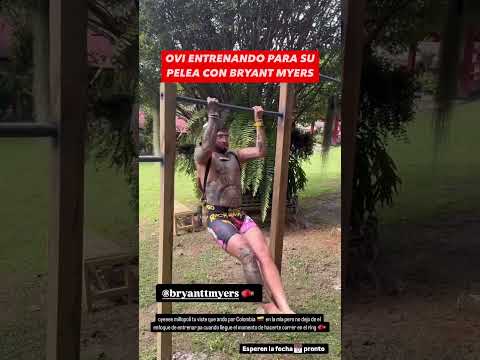 Ovi: Entrenando Para su Pelea Con Bryant Myers🔥😱😂 #viralvideo #ovi