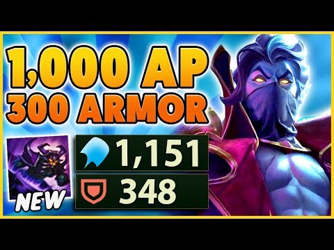 *NEW SKIN* THIS NEW BUILD & RUNES MAKES YOU UNKILLABLE (1K AP & 300 ARMOR) - BunnyFuFuu