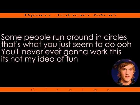 Bjørn Johan Muri - Circles lyrics on screen HD