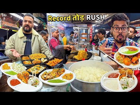 2 AM Rush 😍 Delhi ka NON-STOP Late Night Street Food | Street Food India