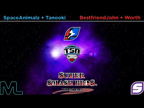 SSFC3 Melee Doubles - SpaceAnimalz.com + Tanooki vs. BestfriendJohn + Worth - Losers Semis