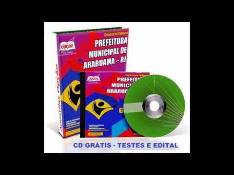 Apostila Concurso Araruama 2015 - Guarda Civil Municipal