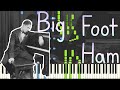 Jelly Roll Morton - Big Foot Ham 1924 | OST From The Legend of 1900 (Classic Jazz Piano Synthesia)
