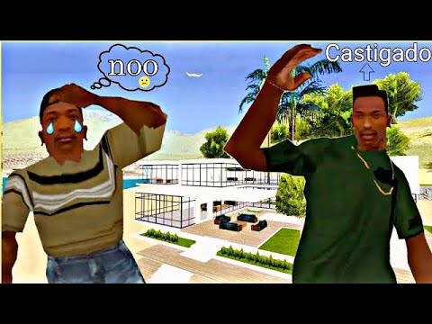 Cj castiga a Cj Junior - GTA San Andreas Loquendo.