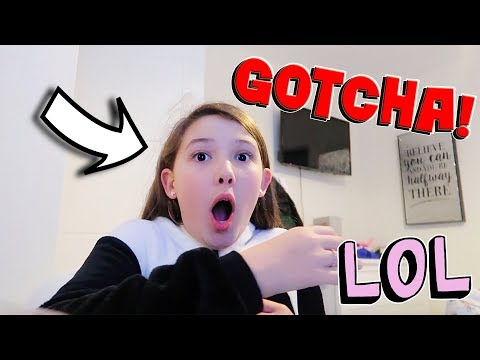 WHEN YOU SCARE YOUR 12 YEAR OLD! Video