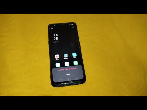 How to exit, turn on, turn off Super Power Saving mode in Oppo mobile