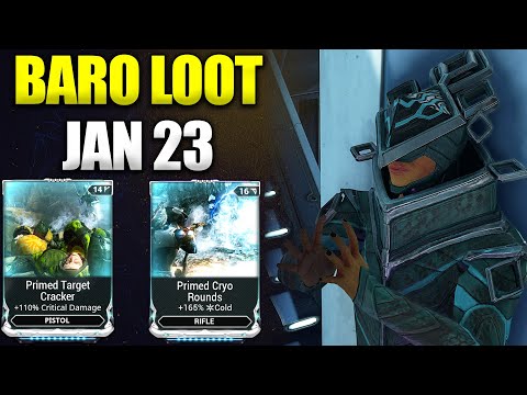 Amazing Primed Mods & Weapons! Baro Ki'Teer January 23!