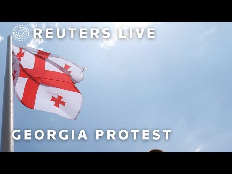 LIVE: Protests near the Georgian parliament
