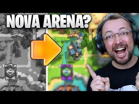 NOVA ARENA FANTASMA no Clash Royale?!
