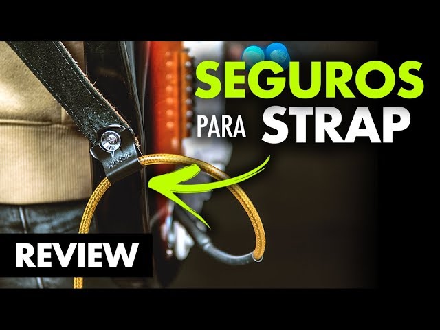 Vídeo relacionado con Tbest 10Pcs Cerraduras y Bloqueo de Correa de Guitarra Strap Lock Metal Rápida Correas de Seguridad de Retención de Correa Antideslizante para Bajo Acústico de Guitarra Eléctrica(Plata)