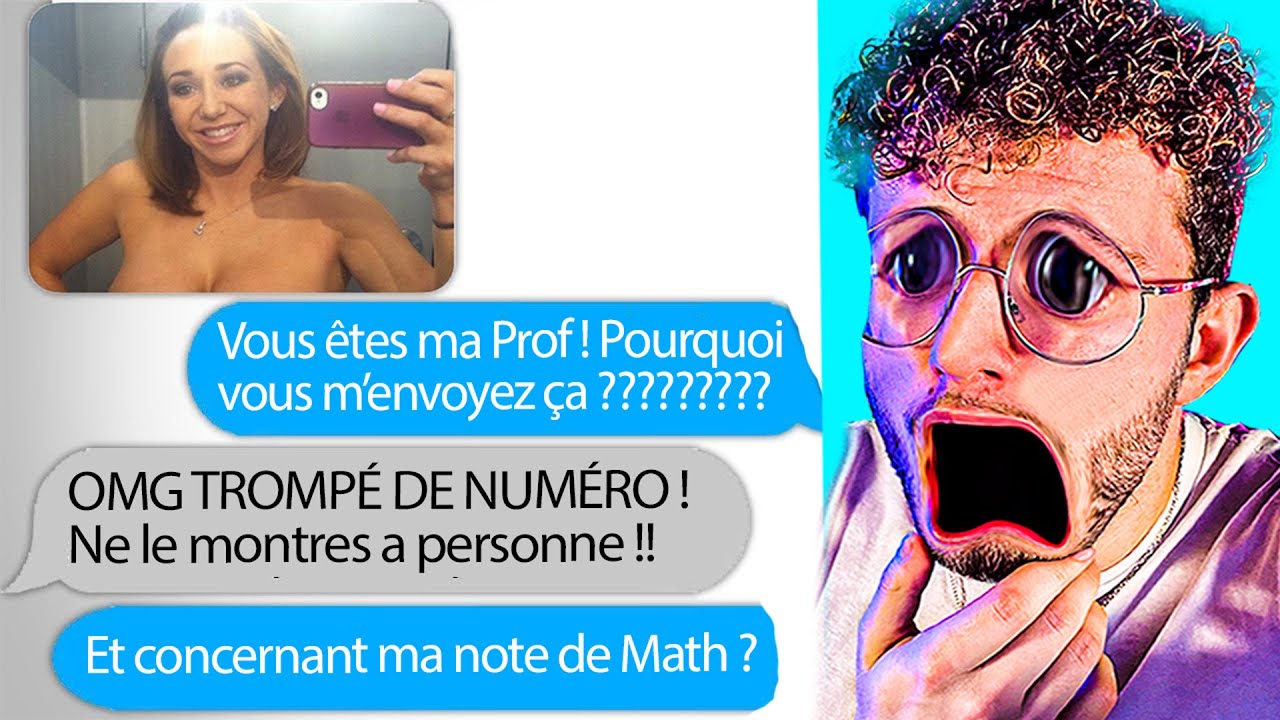 Sa Prof lui a envoyé ça.. (2 HISTOIRES SMS)