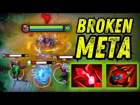 Unkillable Raidboss 🔥 31Kill with Bloodstone + Heart Build 🔥 Pudge Dota 2
