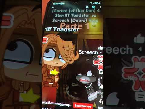sheriff toaster garten of Banban 4 VS screech Doors ROBLOX batalha de rap do brututusmano