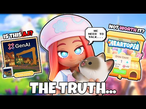 Is this Cozy Controversial Game Worth Playing? | Heartopia Honest Review + AI Drama