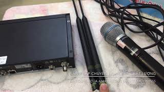 Video thumbnail for Review mic Mỹ Shure Ulxd4 tay Ulxd2 và côn Beta 87A giá 28tr gọi e 0971998555 by ANH PHƯƠNG ĐIỆN TỬ 2 Mobile: 0971998555