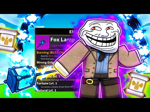 Unlocking The FOX LAMP V2 In Blox Fruits..