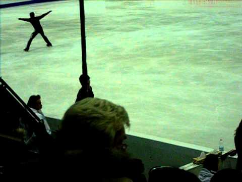 Brian Joubert et Alban Préaubert EC 2001 Practice 29.01.11