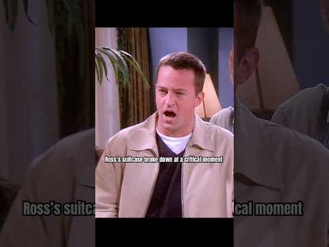 Ross’s suitcase broke down at a critical moment.#friends #funny #shorts