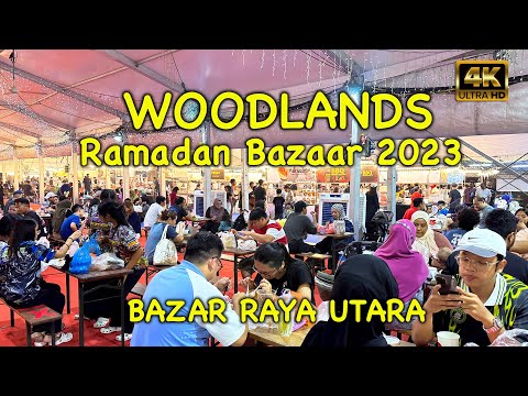 Woodlands Ramadan Bazaar Food Tour 2023 | Bazar Raya Utara Singapura
