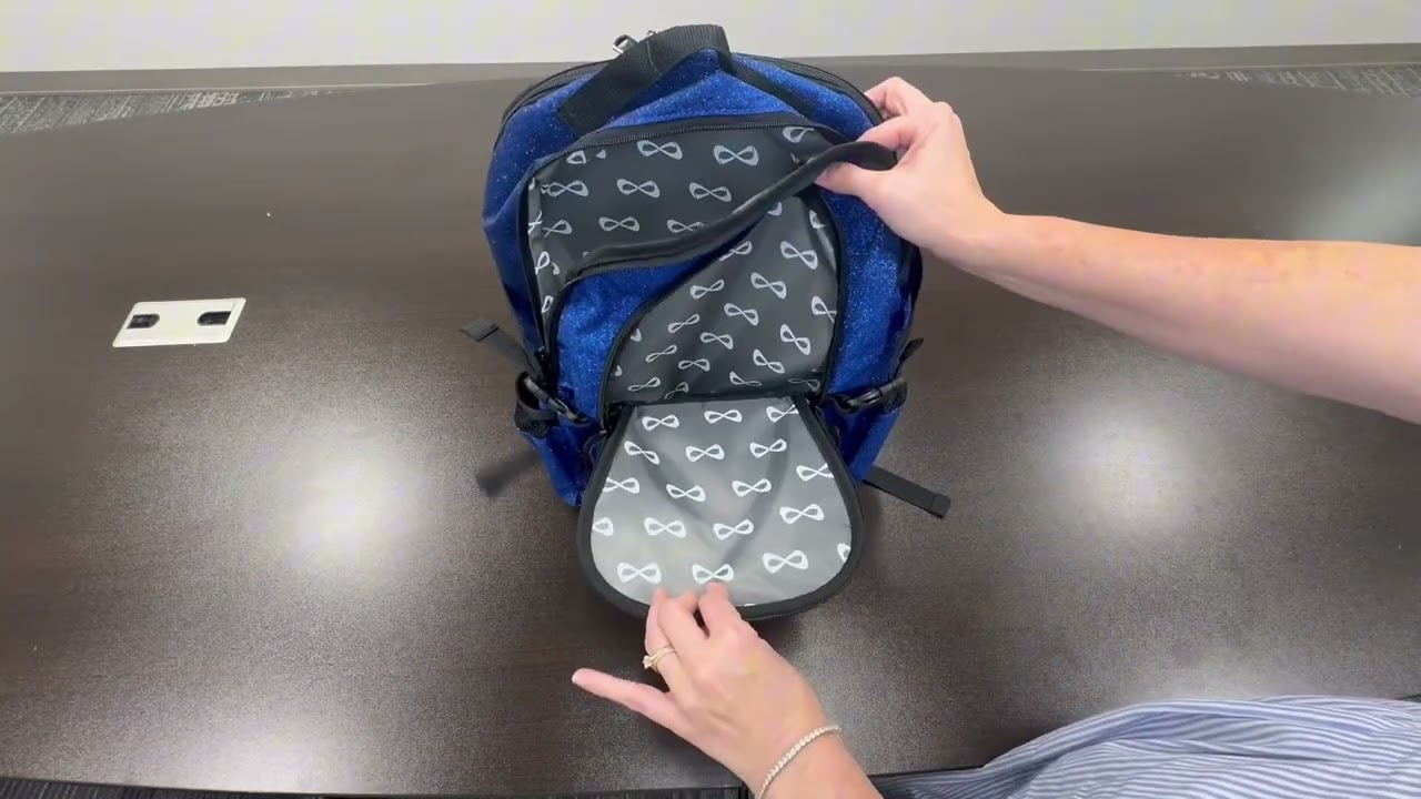 Nfinity Sparkle Backpack Review 🎒 Glitter Cheer Bag with Storage & Adjustable Straps