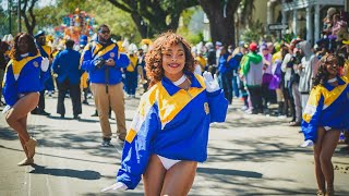 LLI Marching Band &amp; Starlettes | SloLove by. Janet Jackson (Krewe of Rex 2019)
