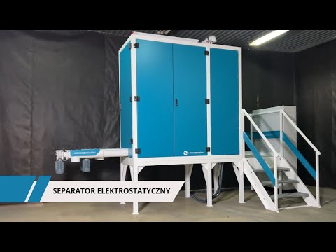 SEPARATOR ELEKTROSTATYCZNY HAMMERMAN - SEPARACJA TWORZYWO SZTUCZNE - METAL