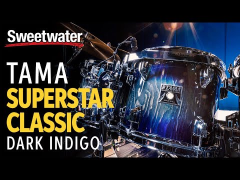 TAMA Superstar Classic CL72S 7-piece Shell Pack with Snare Drum Demo