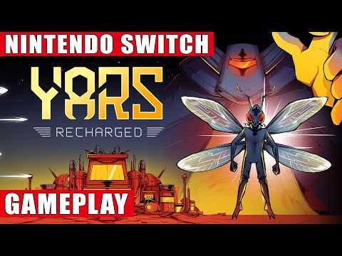 Yars: Recharged Nintendo Switch Gameplay