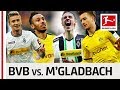Borussia Dortmund vs. Borussia Mönchengladbach - Top 10 Goals - Reus, Aubameyang & Co.