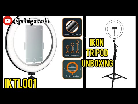 Ikon Tripod unboxing and review || IK-TL001 || A gift from father