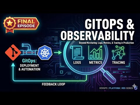 Episode 18 (Final Episode) | GitOps Observability Logs, Metrics, Tracing, and Application Health