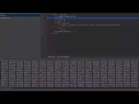 Random Binary Number Generator | Useless Programs 1