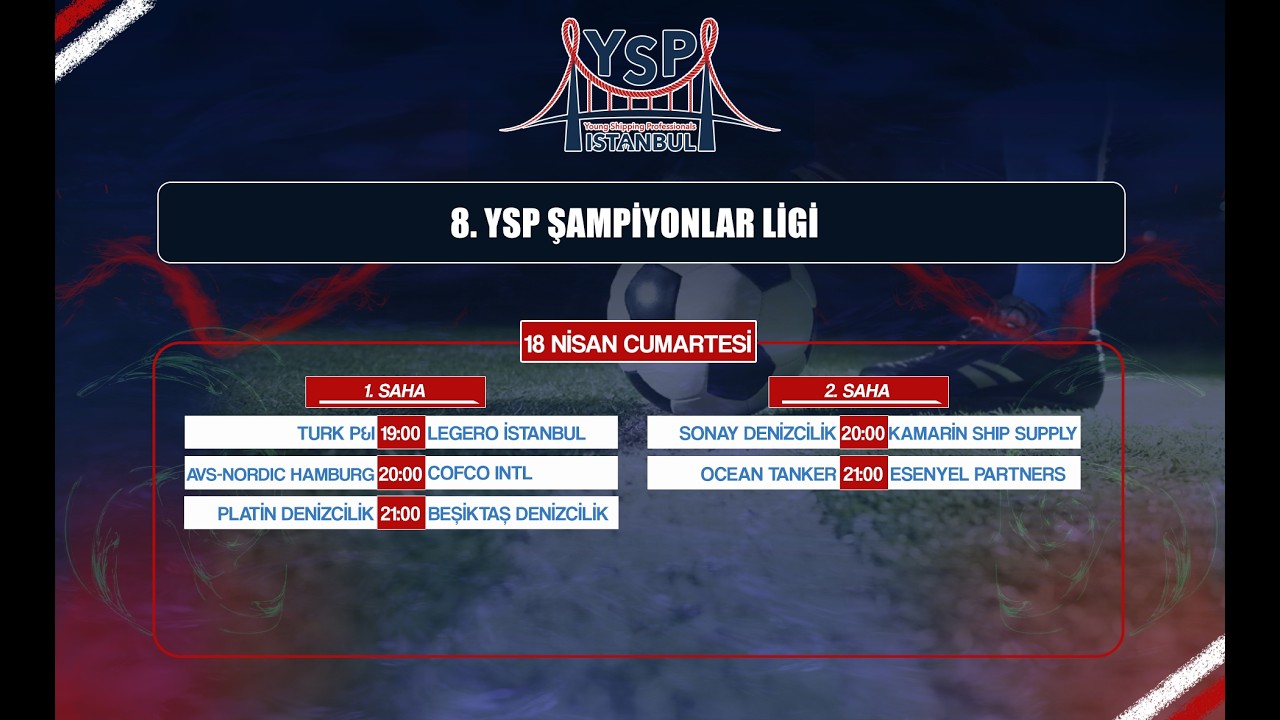  8. YSP ŞAMPİYONLAR LİGİ / GÜNÜN MAÇLARI - 3. HAFTA