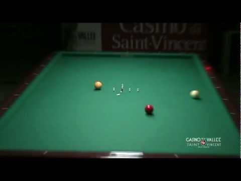 Matteo Gualemi - Gran Premio di Biliardo Goriziana al Casino de la Vallée | Saint-Vincent